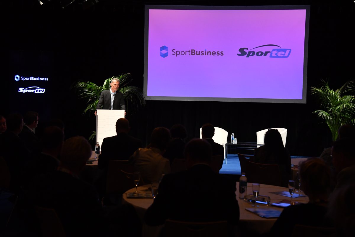 Laurent Puons at SPORTEL Singapore in 2018