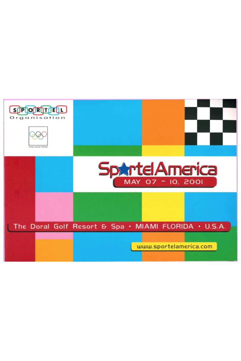 2001 SPORTEL in America Poster