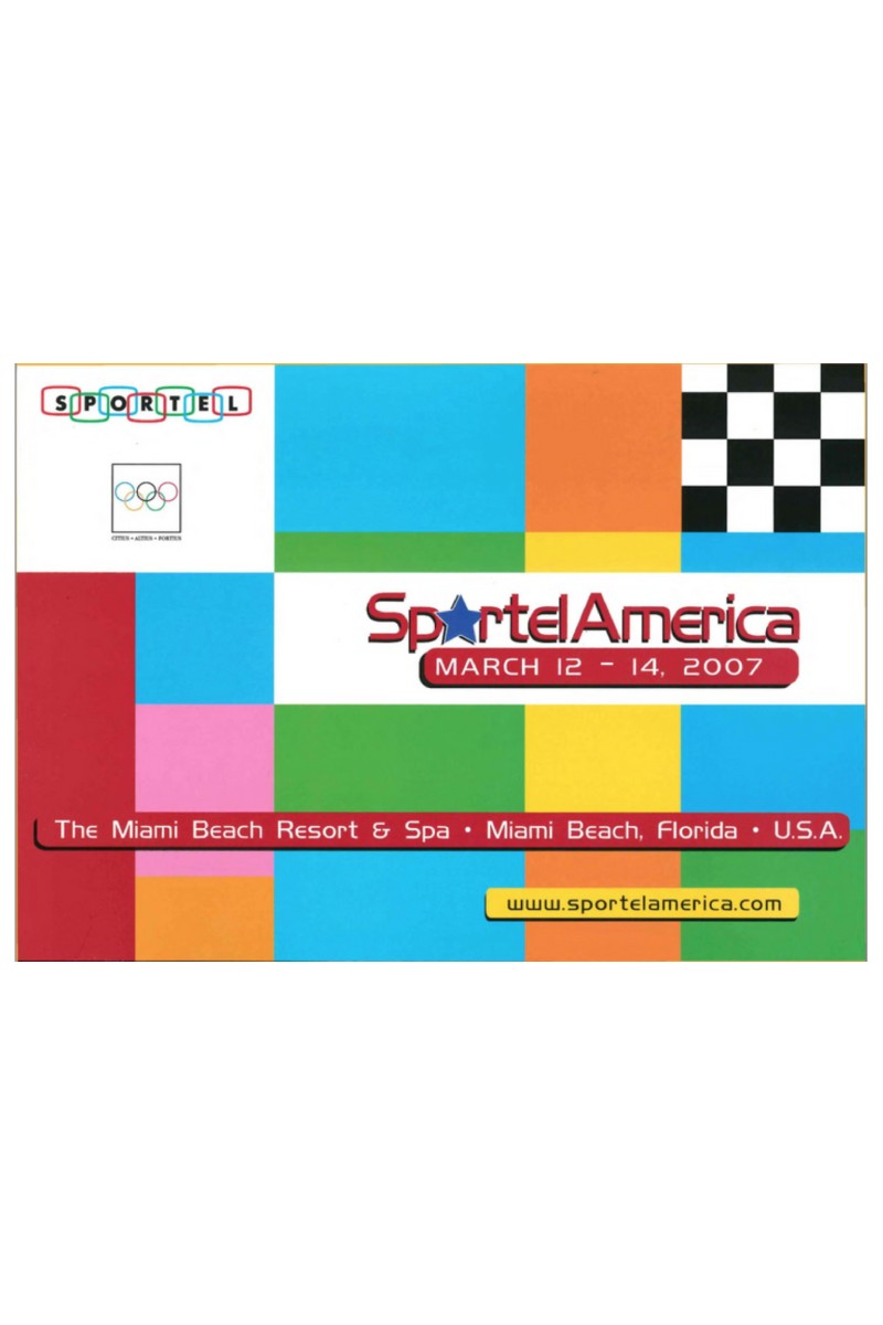 2007 SPORTEL in America Poster