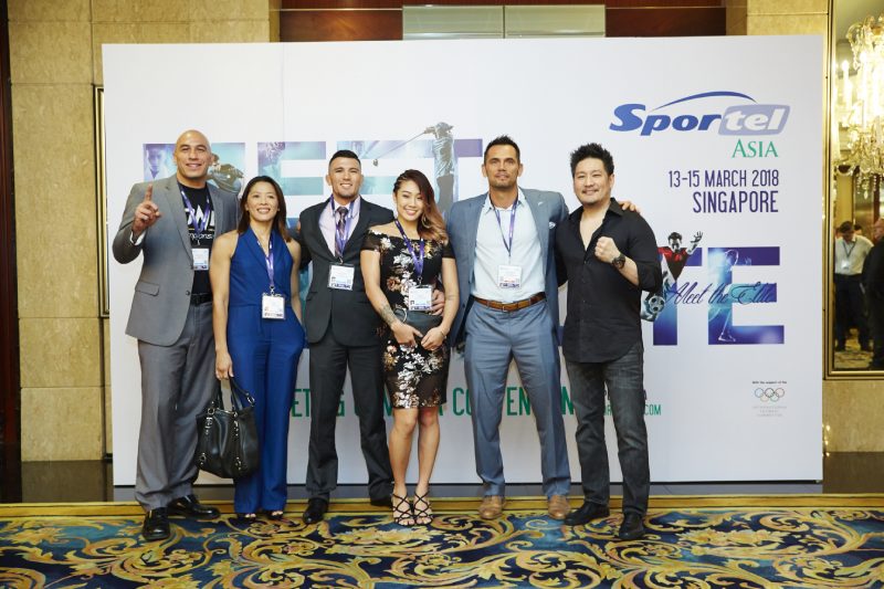 2018 - Brandon Vera (Athlete, ONE CHAMPIONSHIP), Angela Lee (Athlete, ONE CHAMPIONSHIP), Bruno Pucci, Athlete, ONE CHAMPIONSHIP), Rich Franklin (Athlete, Vice-President & CEO, ONE CHAMPIONSHIP), Chatri Sitydtong (Chairman & CEO, ONE CHAMPIONSHIP)