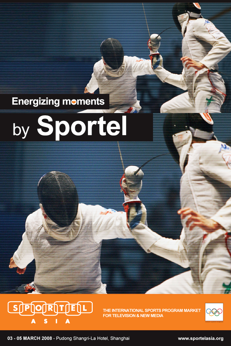 2008 SPORTEL in Asia Poster