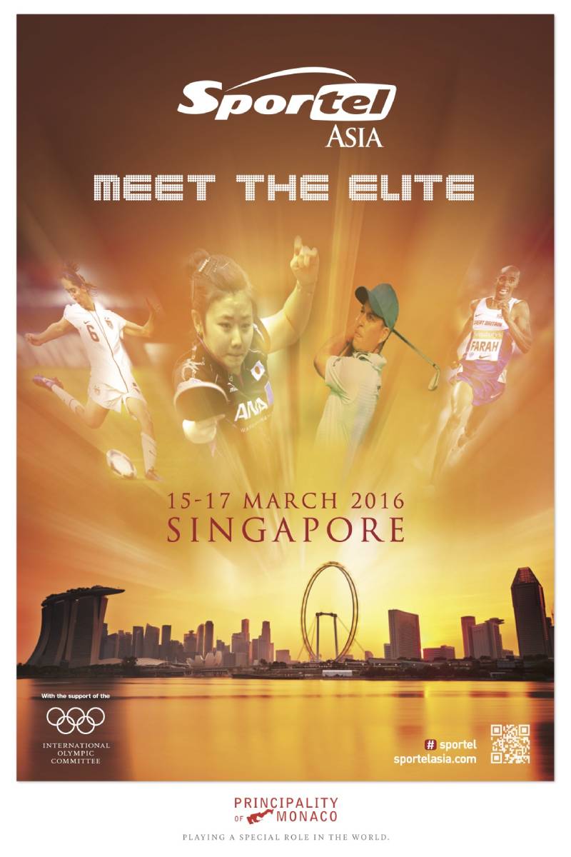 2016 SPORTEL in Asia Poster