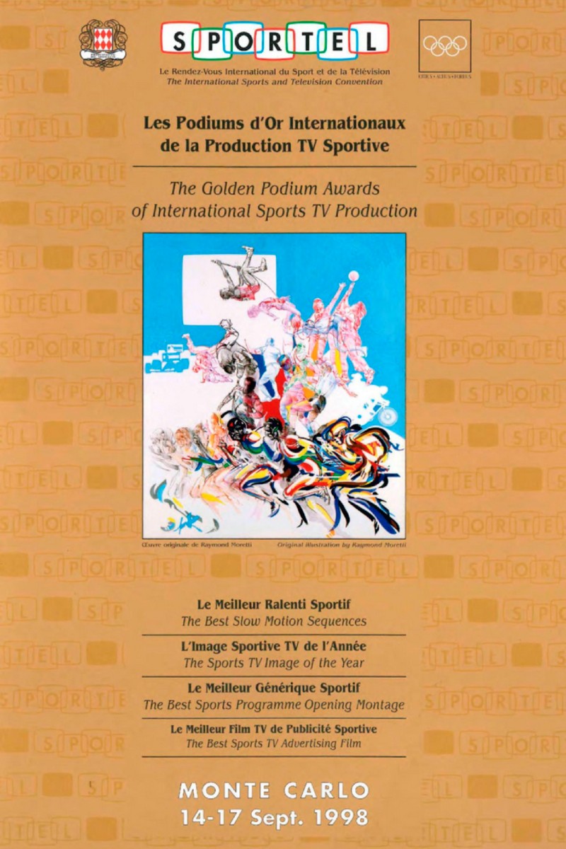 1998 SPORTEL Awards Poster