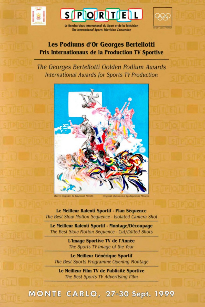 1999 SPORTEL Awards Poster