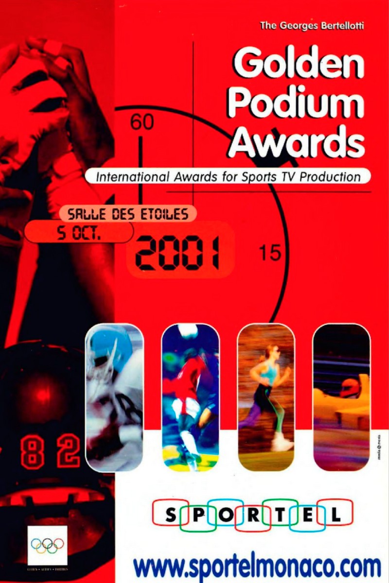 2001 SPORTEL Awards Poster