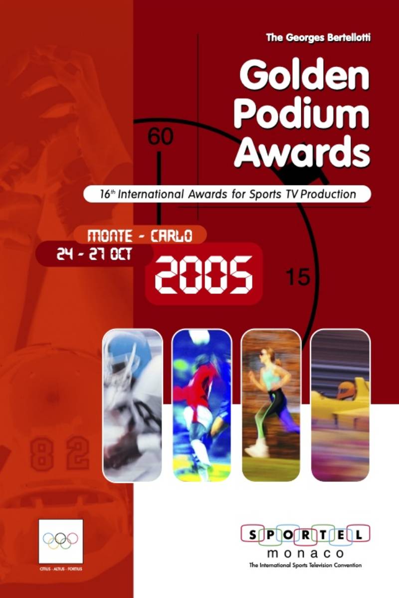 2005 SPORTEL Awards Poster