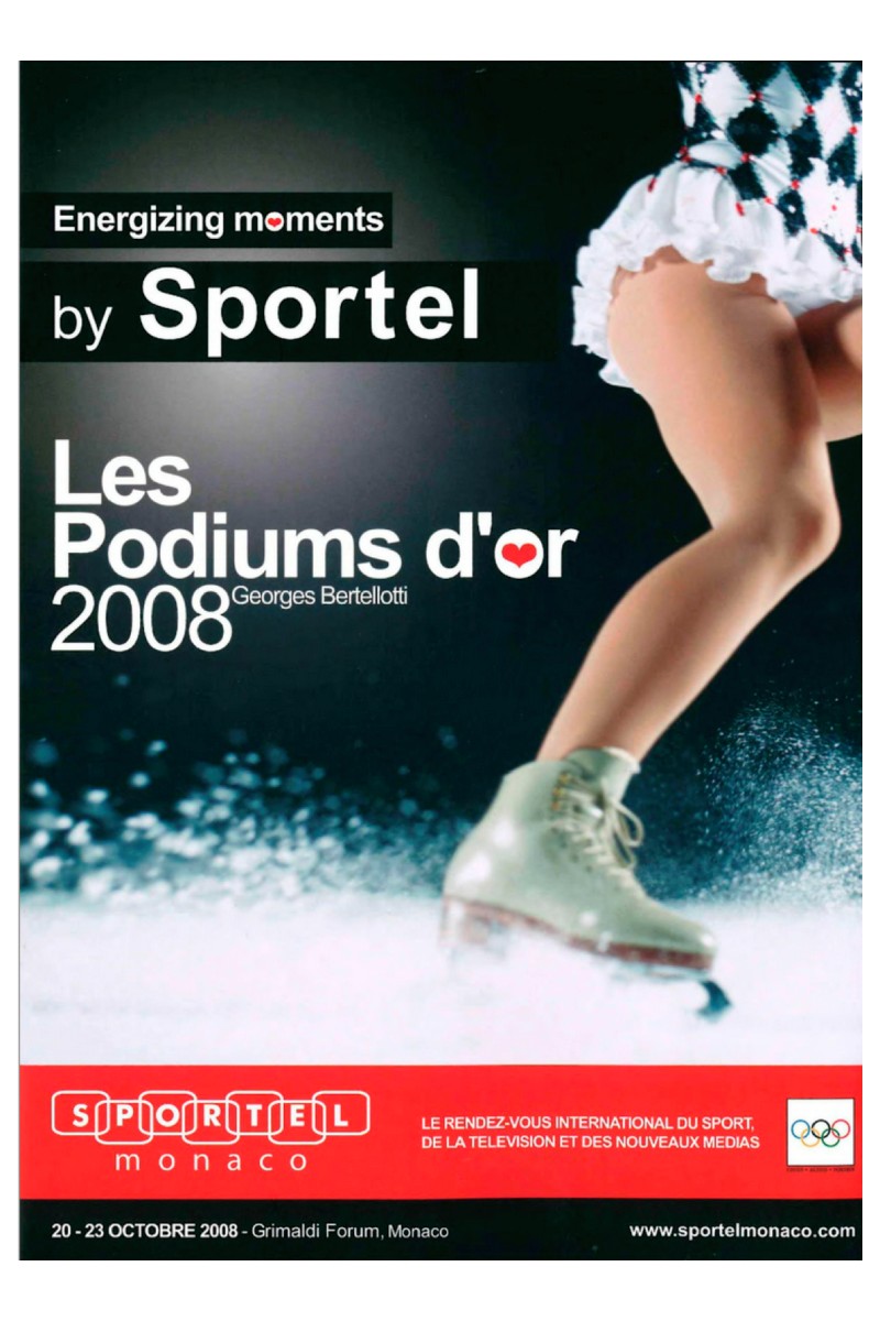 2008 SPORTEL Awards Poster
