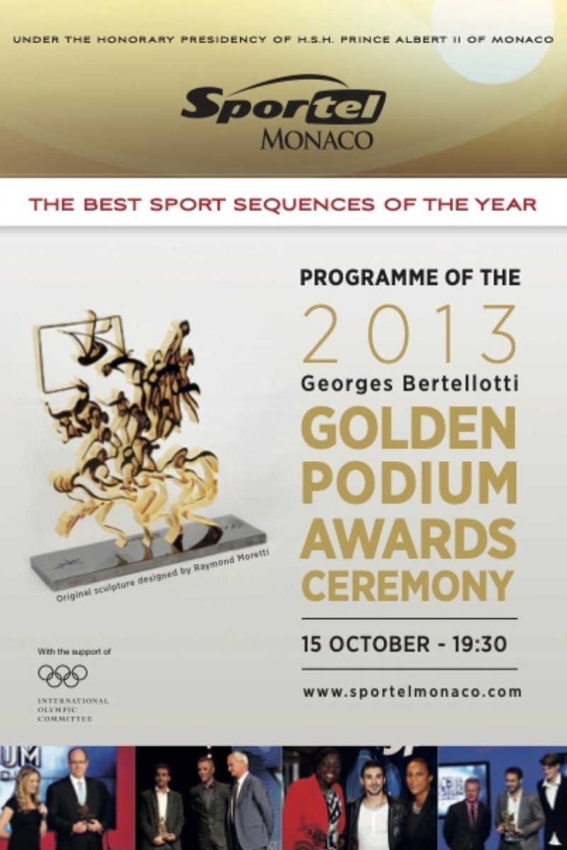 2013 SPORTEL Awards Poster